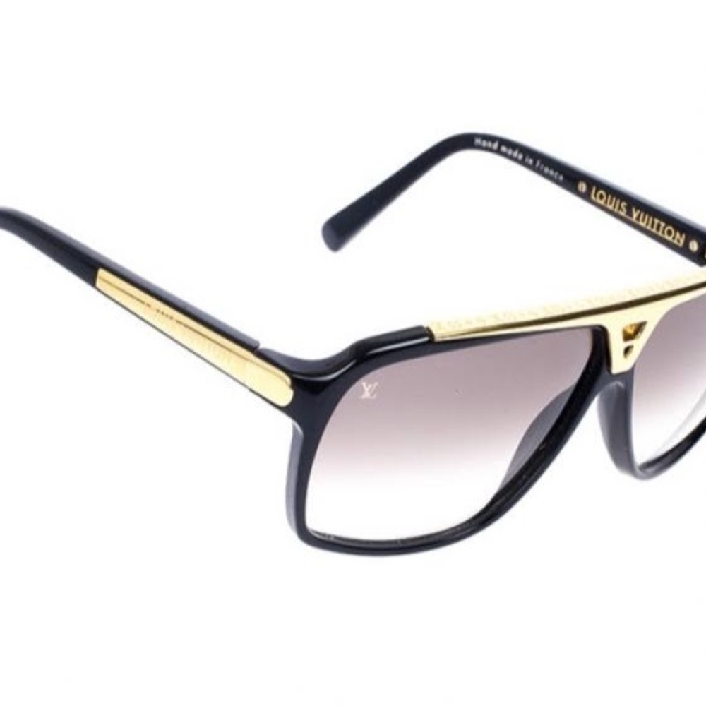 Louis Vuitton Gold and Black Eyewear